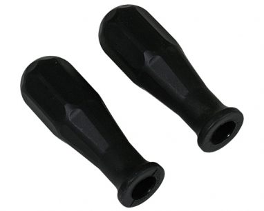 Poignée table baby-foot caoutchouc noir