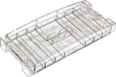 Tiroir jetons Poker Acrylique pour 300 jetons dans 2 niveaux