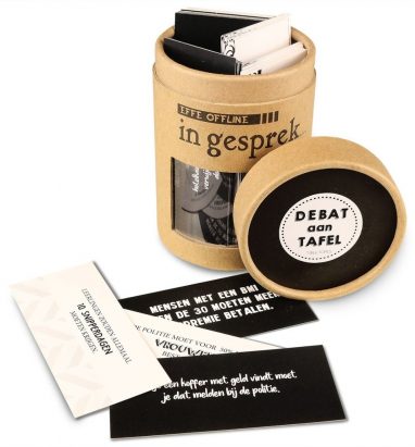 Kletspot – In Gesprek, debat aan tafel