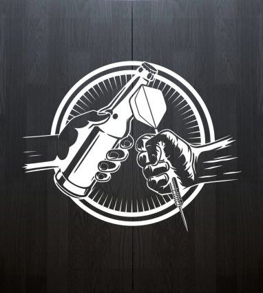 Cabinet Dart Bull’s Bière & Fléchettes