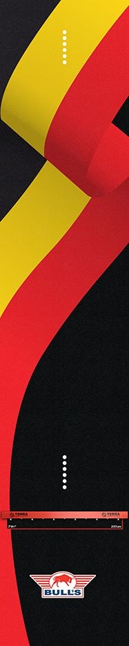 Tapis pour Darts Bulls Terra Oche 300x65cm