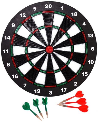 Cible Darts pour Enfants avec Fléchettes