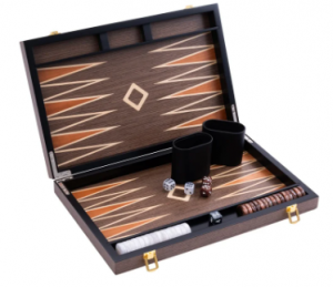 Backgammon Bois de Noyer – 38cm x 24cm
