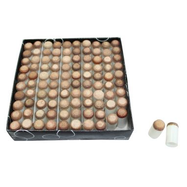 Procédé à pousser blanc 13mm – boite 100 pièces