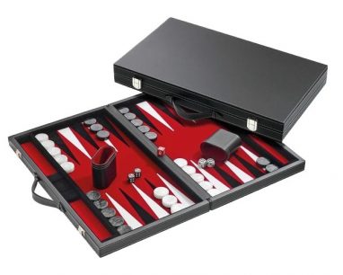 Backgammon – Coffre Luxe 46×30 – vert