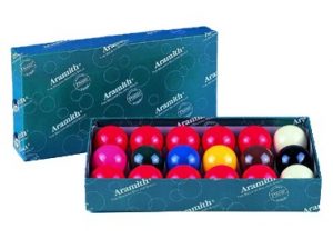 Jeu de Billes pr Snooker 17st. 48mm