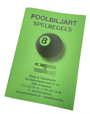 Livre Règlement Pool