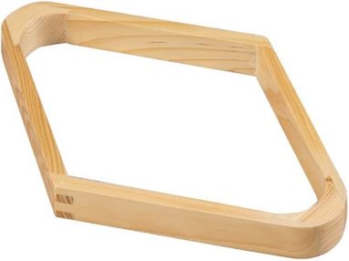 Triangle pool « 9 » bois naturel 57mm