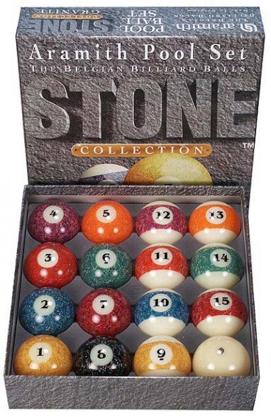 Jeu de Billes Pool 57,2mm Stone