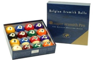 Jeu de billes Pool 57,2mm Super Aramith PRO