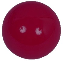 Bille Aramith Golf 61,5mm rouge foncé
