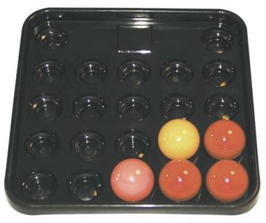 Plateau pour billes 22p