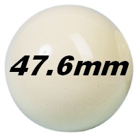 Billes en vrac – Blanche 47,6mm Aramith
