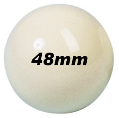 Billes en vrac 48mm blanc