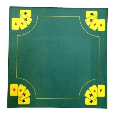 Tapis de Cartes 70x70cm 4 as – Jaune