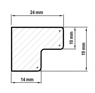 Bandes caoutchouc Snooker 182 cm