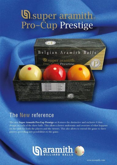 Billes – Super Aramith Pro-Cup Prestige