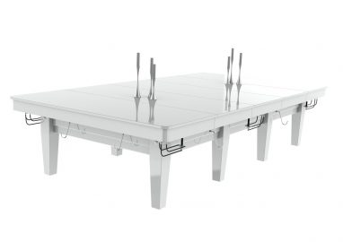 Snooker 12ft Riley Grand – Gloss White