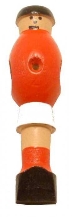 Joueur en bois Rouge