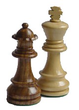 Jeu d’Echecs Edition 823 Brun 45mm