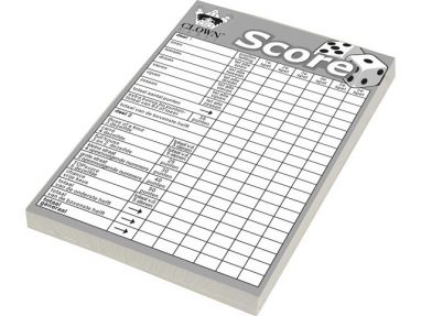 Dés Marques de Score – Yahtzee