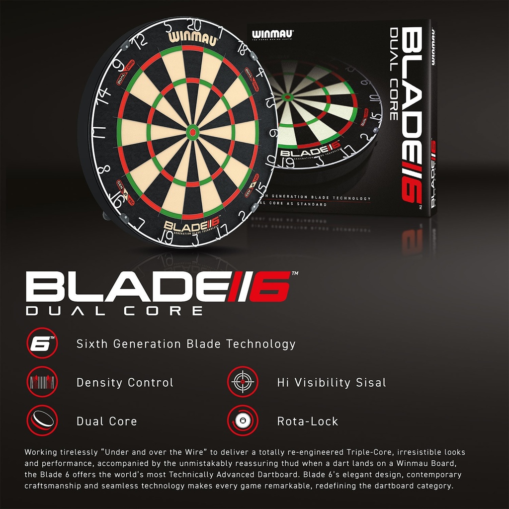 Cible Darts Winmau Blade 6 Dual Core - Image 2