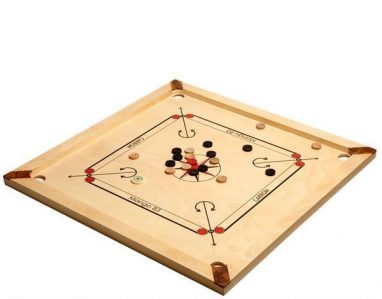 Carrom Finger billiard Mango 82x82cm