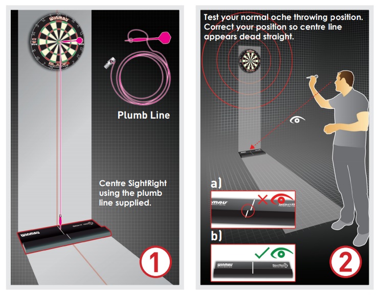 Winmau SightRight 2 - Perfect Dart Vision - Image 2