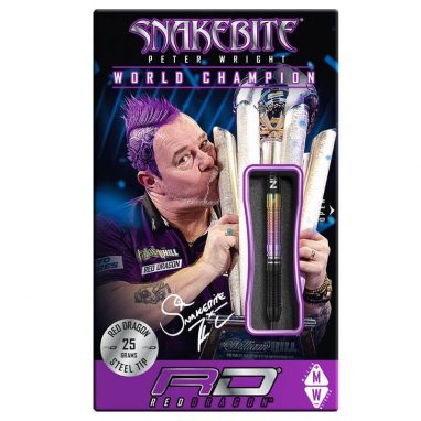 Fléchettes Red Dragon Peter Wright Snakebite World Champion 2020
