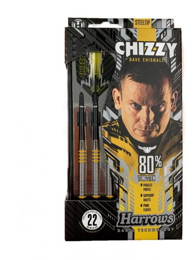 Fléchettes Harrows Chizzy 80% Tungsten