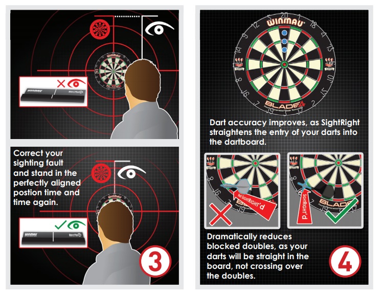 Winmau SightRight 2 - Perfect Dart Vision - Image 3