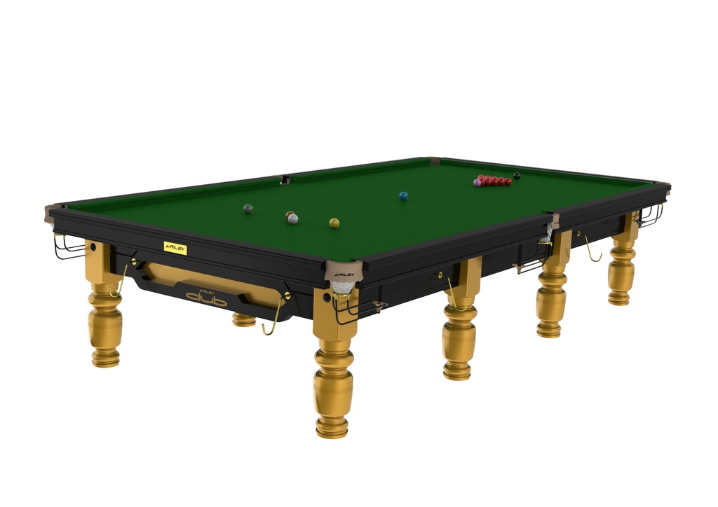 Snooker 12ft Riley Club - Black Steelblock - Image 3