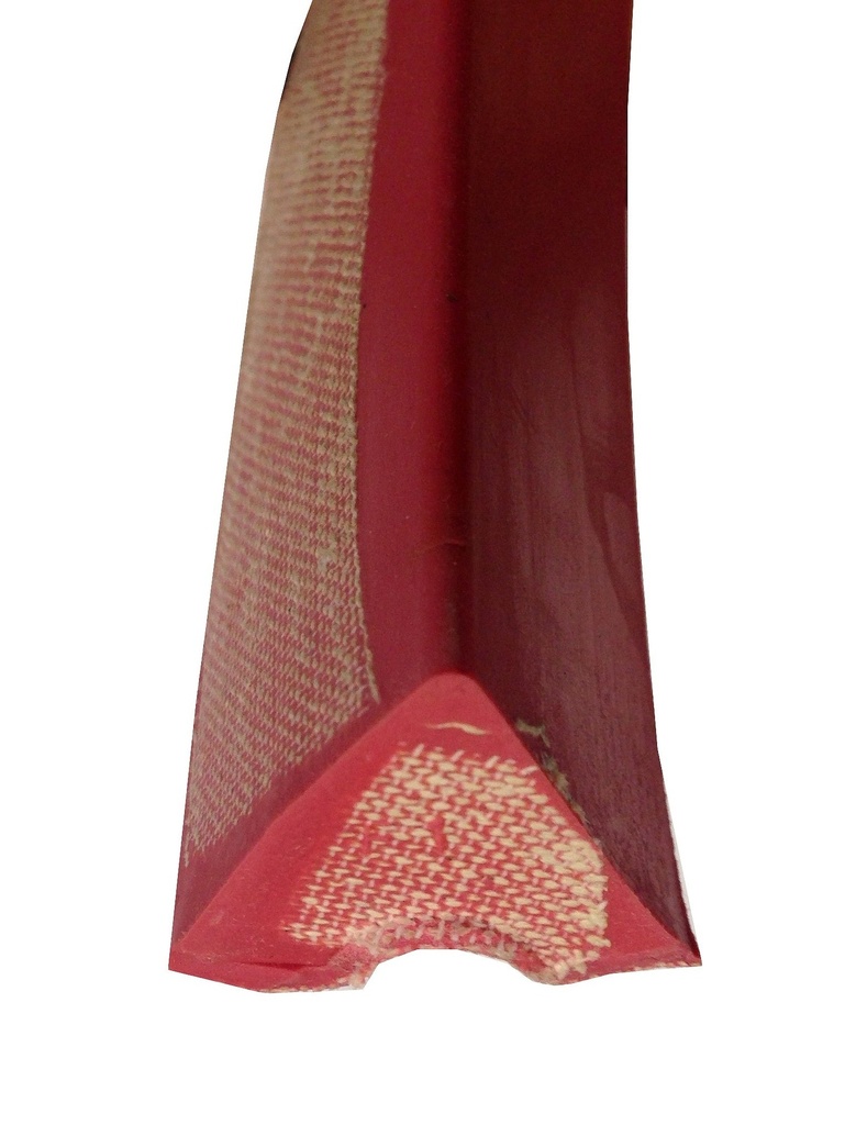Bande caoutchouc Rouge Triangulaire 320 cm - Image 4