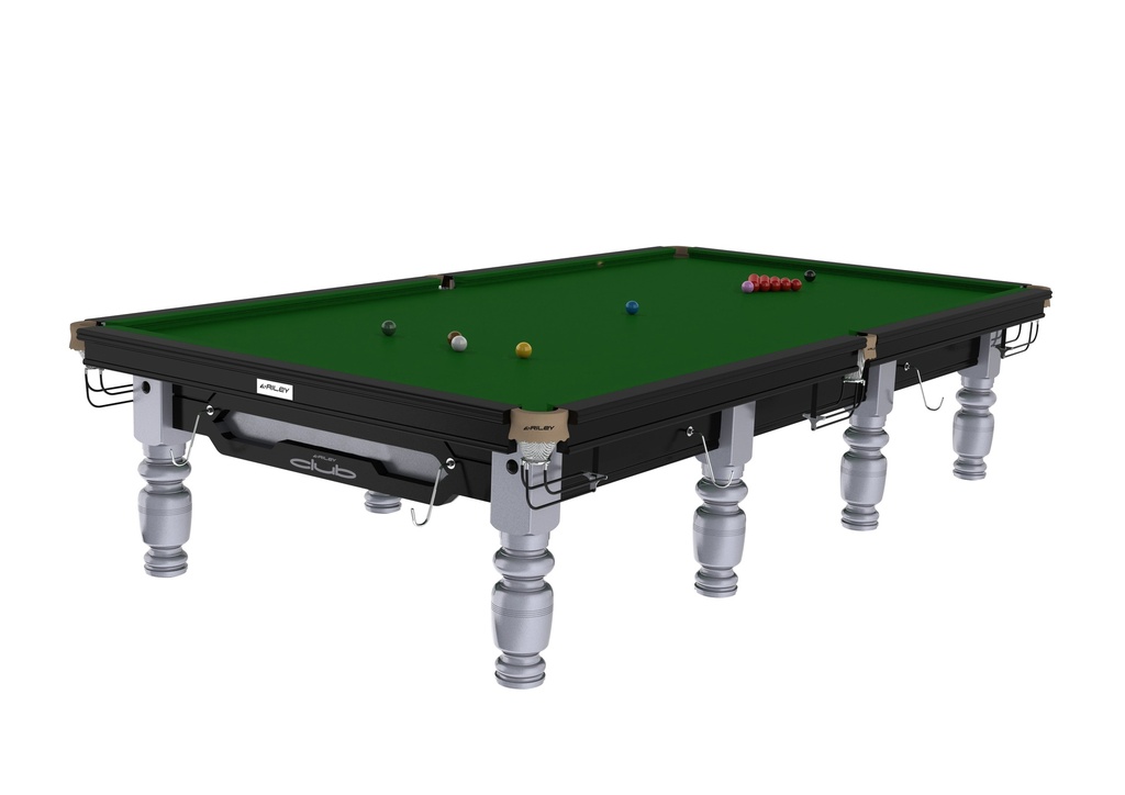 Snooker 12ft Riley Club - Black Steelblock - Image 5