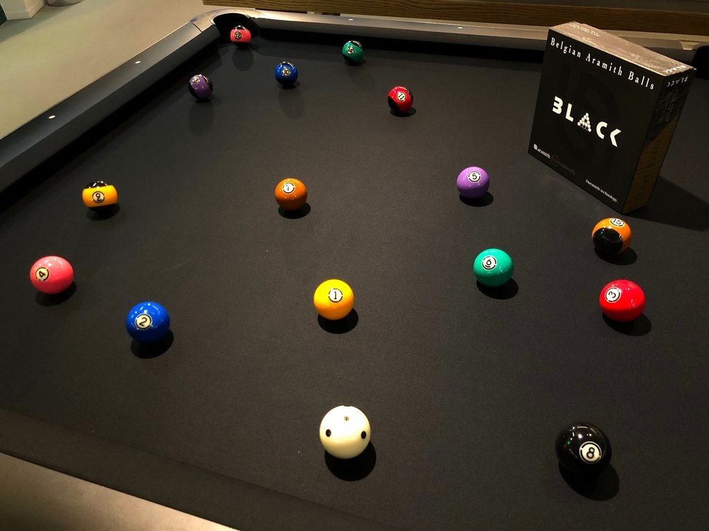 Jeu De Billes Pool 57,2mm Aramith Tournament Black Duramith - Image 8