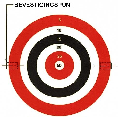 Cible Flechette Belge Retro Set - Image 9