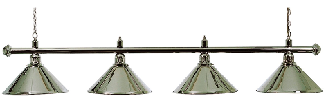 Abat-jour 4-Cloches Chrome