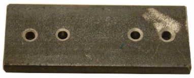 Plaque Métal. pour bouchon art.256/258