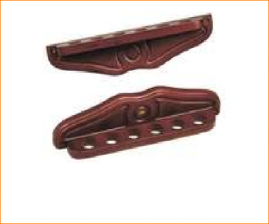 Porte-queue 2pcs – deLuxe – 6 queues Acajou