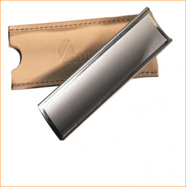 Lime procédé en inox +étui