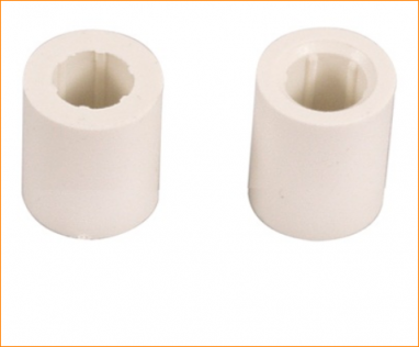 Bout Fibre Blanc 13mm