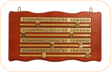 Compte-Points Snooker Grand 4 Joueurs