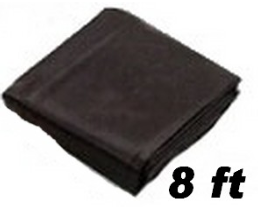 Toile cirée Noir Epais/toile 8ft