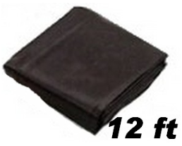 Toile cirée Noir Epais/toile 12ftt