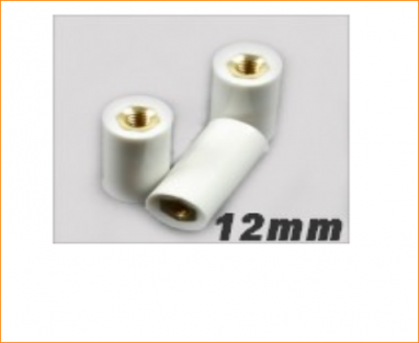 Bout pour vis cuivre 12mm