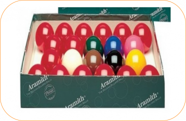 Jeu De Billes Pr Snooker 22st. 57,2mm