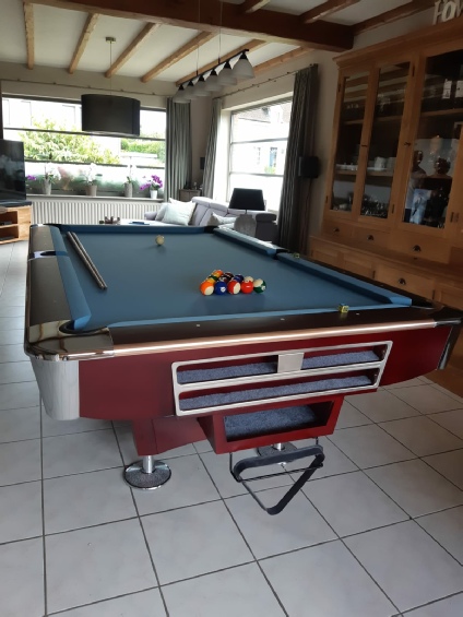 Billard Américain Boston 8ft - Acajou