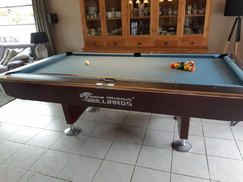 Billard Américain Boston 8ft - Acajou - Image 2