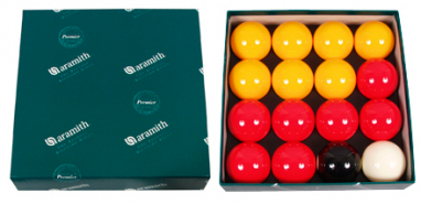 Jeu de Billes Pool  rouge/jaune