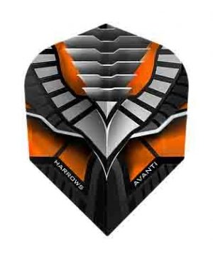 Dart Ailette Harrows Avanti Orange